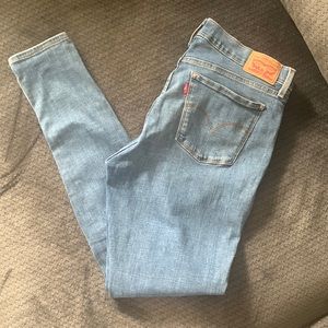 Levi’s you need!! 710 super skinny light/medium wash.